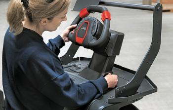 Højdejusterbart Linde Steering Wheel