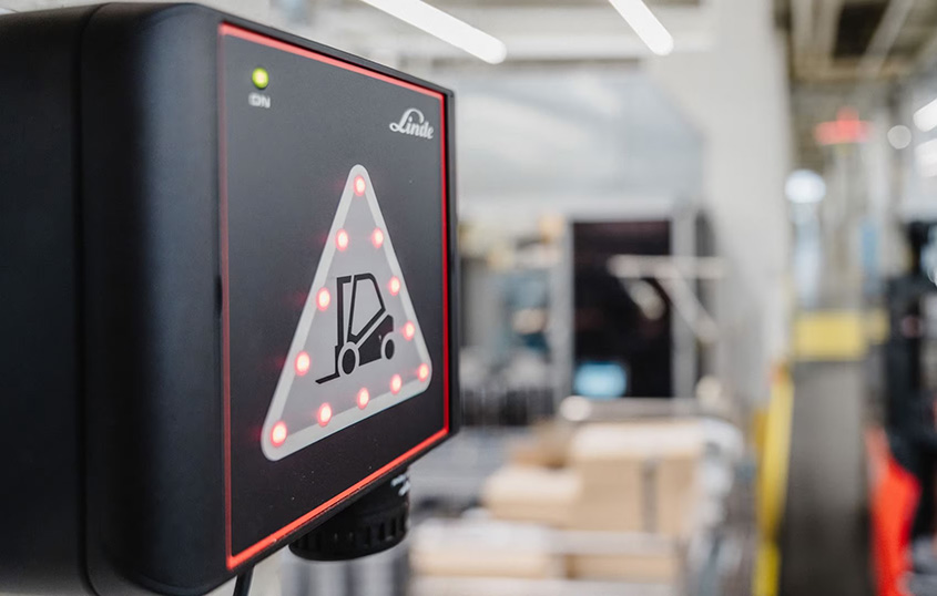 Linde Safety Guard med hastighedstilpasning