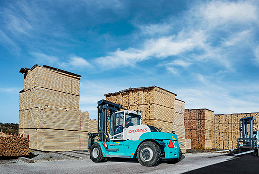 Konecranes lancerer elektriske gaffeltruck.