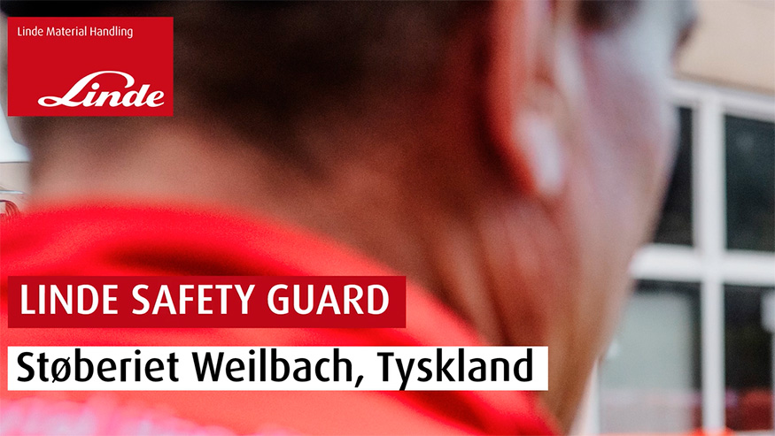 Linde Safety Guard hos støberiet Weilbach