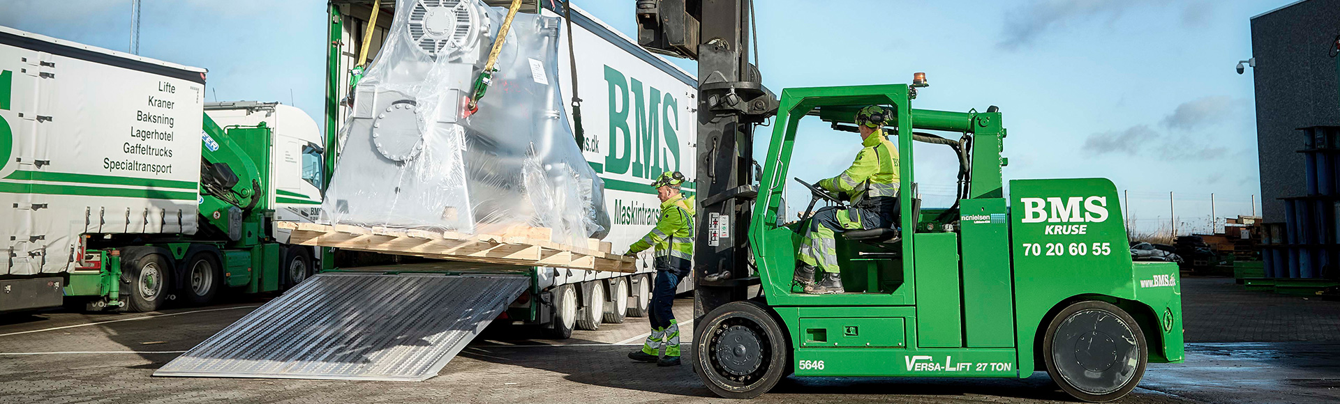 Renoveret BMS-truck med grøn energiløsning