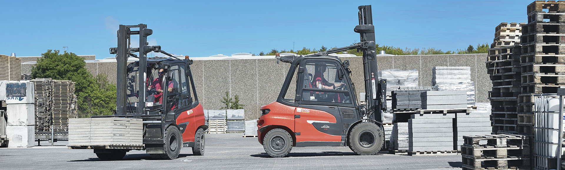 Linde el-truck gør IBF-logistik lidt grønnere