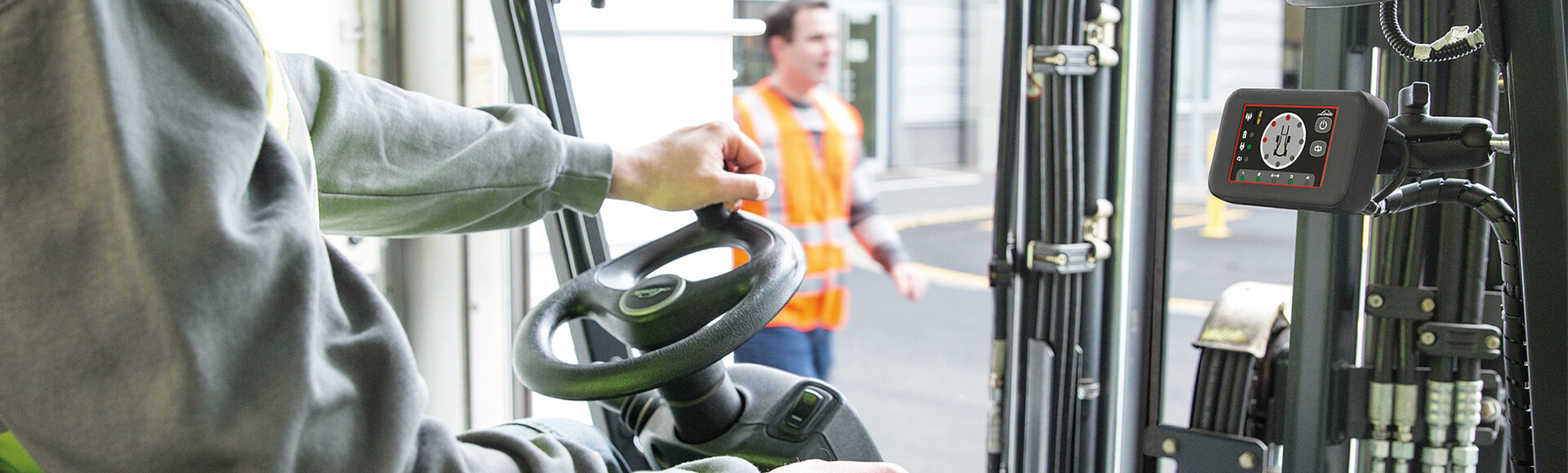 Sikkerhed fra omgivelser til truck