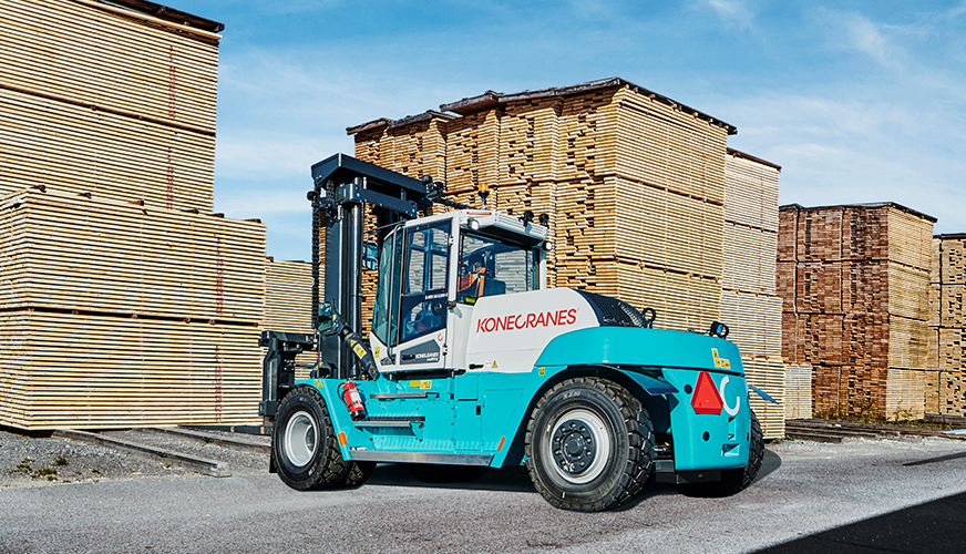 Konecranes lancerer elektriske gaffeltruck